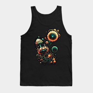 Trippy Flowers Tank Top